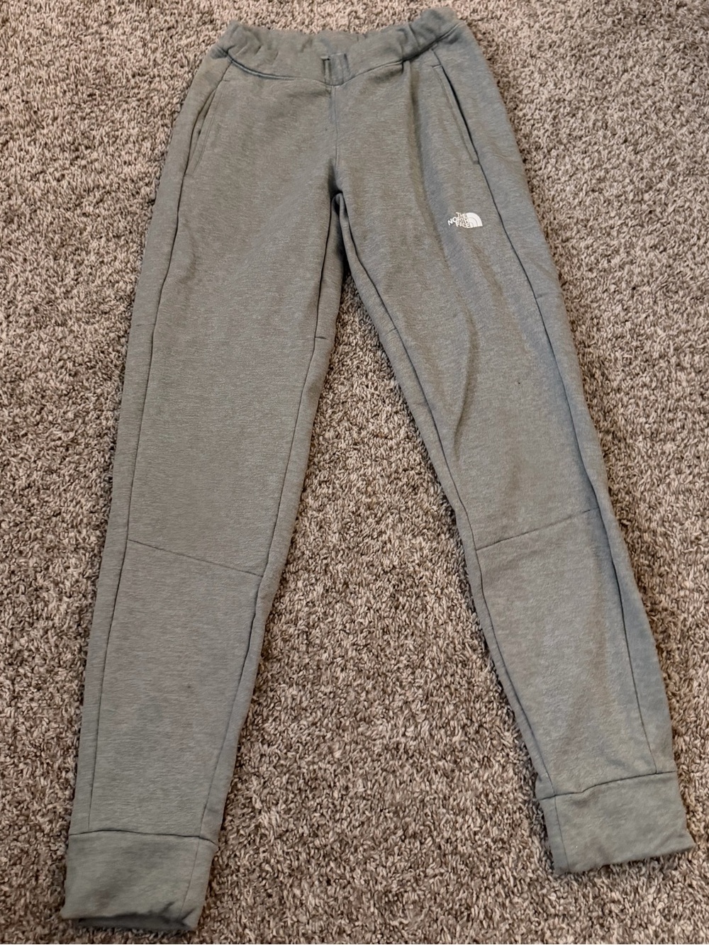 The North Face Gray Logo Sweatpants
